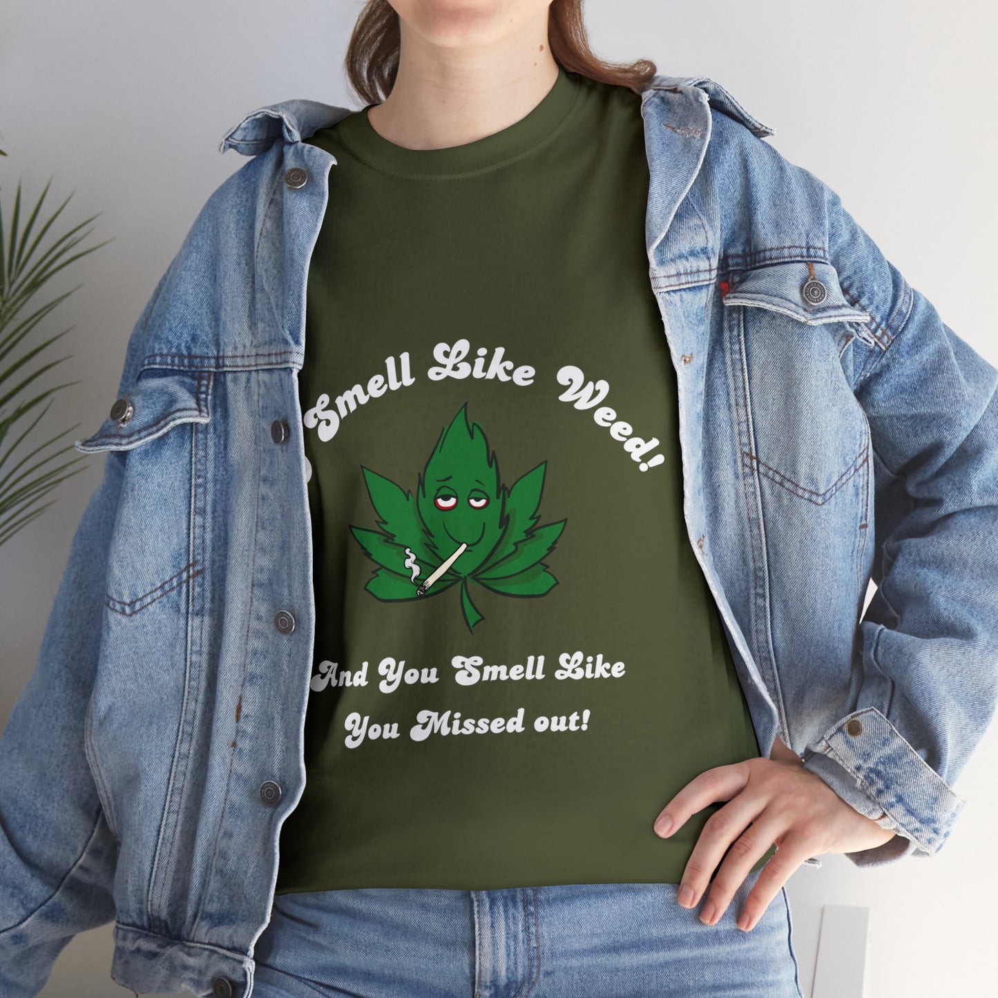 I Smell Like Weed - Unisex Heavy Cotton Tee