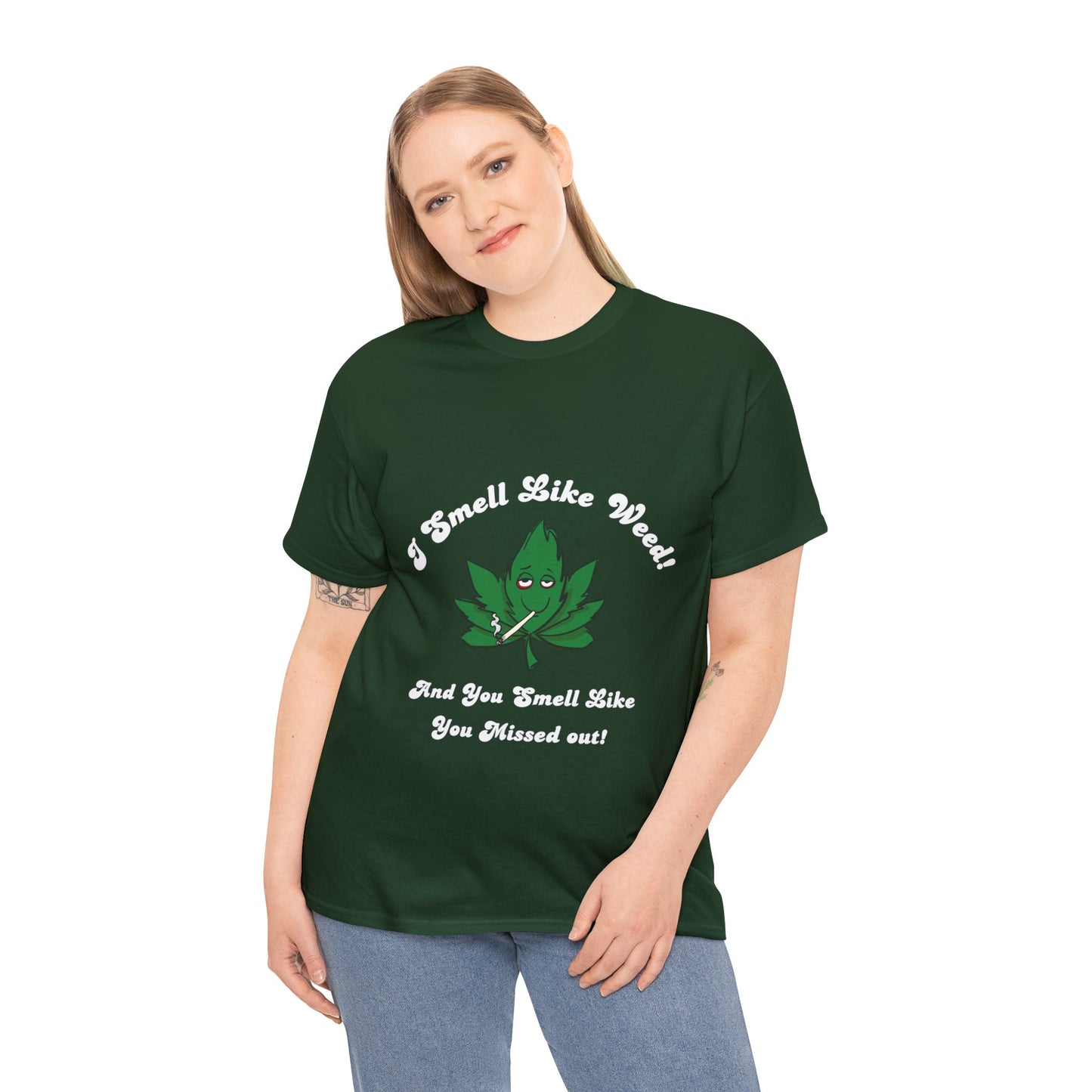 I Smell Like Weed - Unisex Heavy Cotton Tee