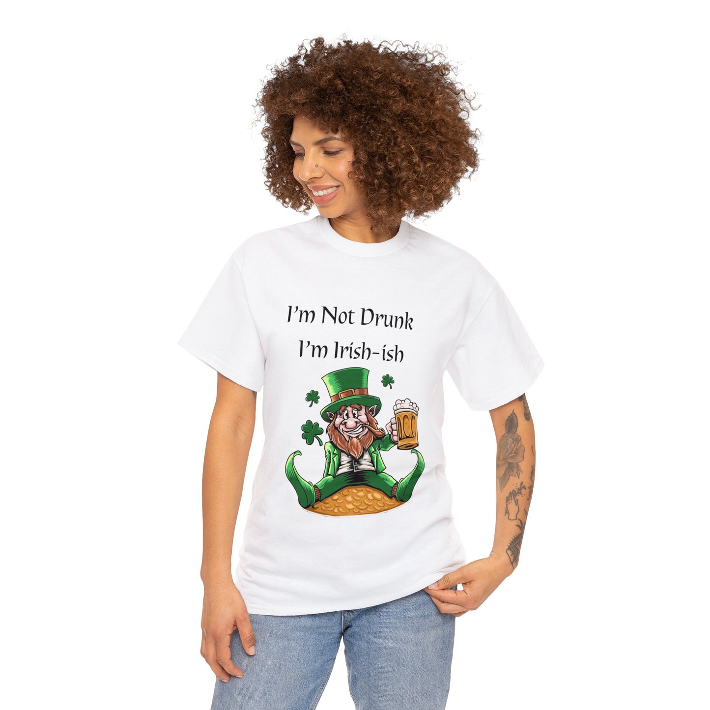 I am not Drunk - Unisex Heavy Cotton Tee