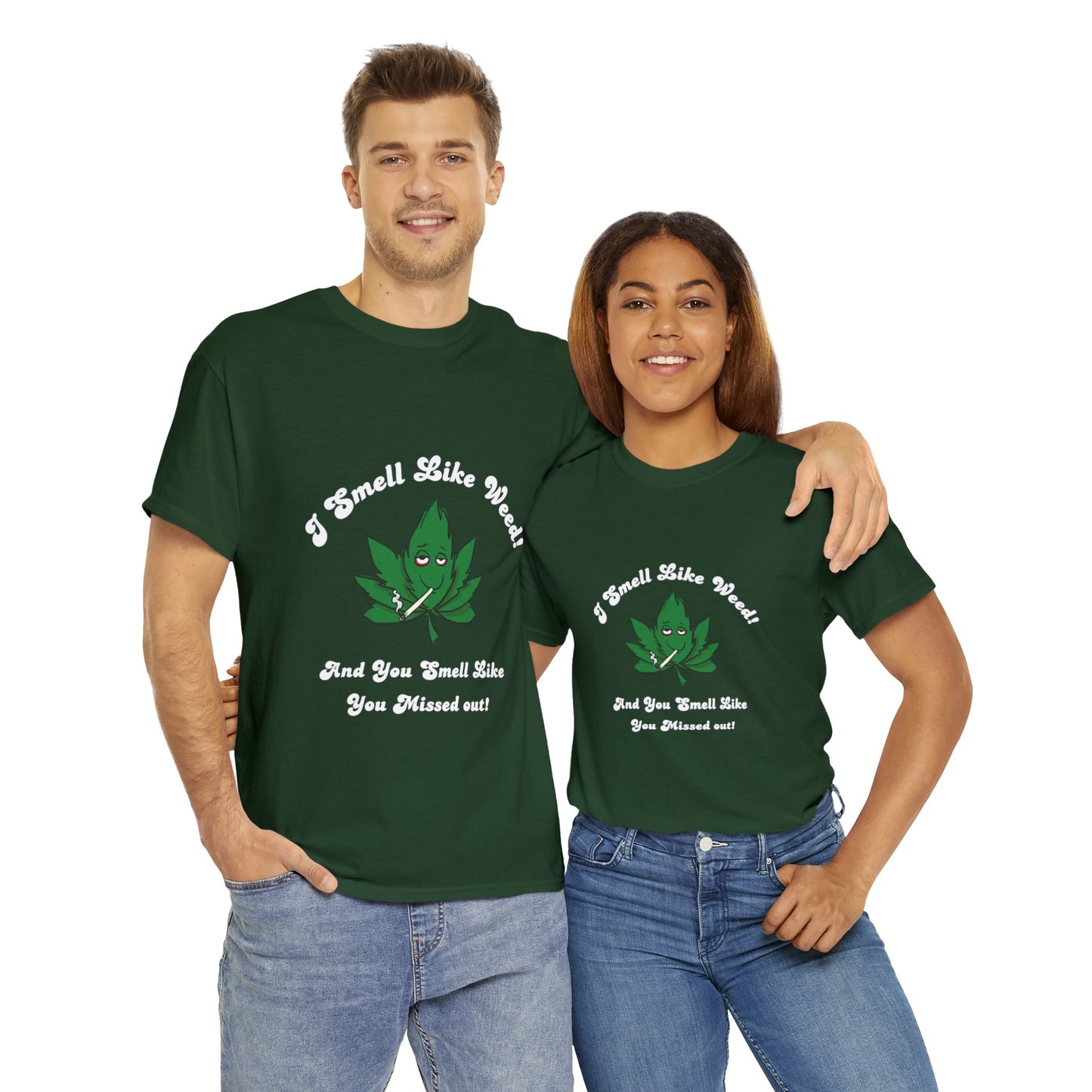I Smell Like Weed - Unisex Heavy Cotton Tee