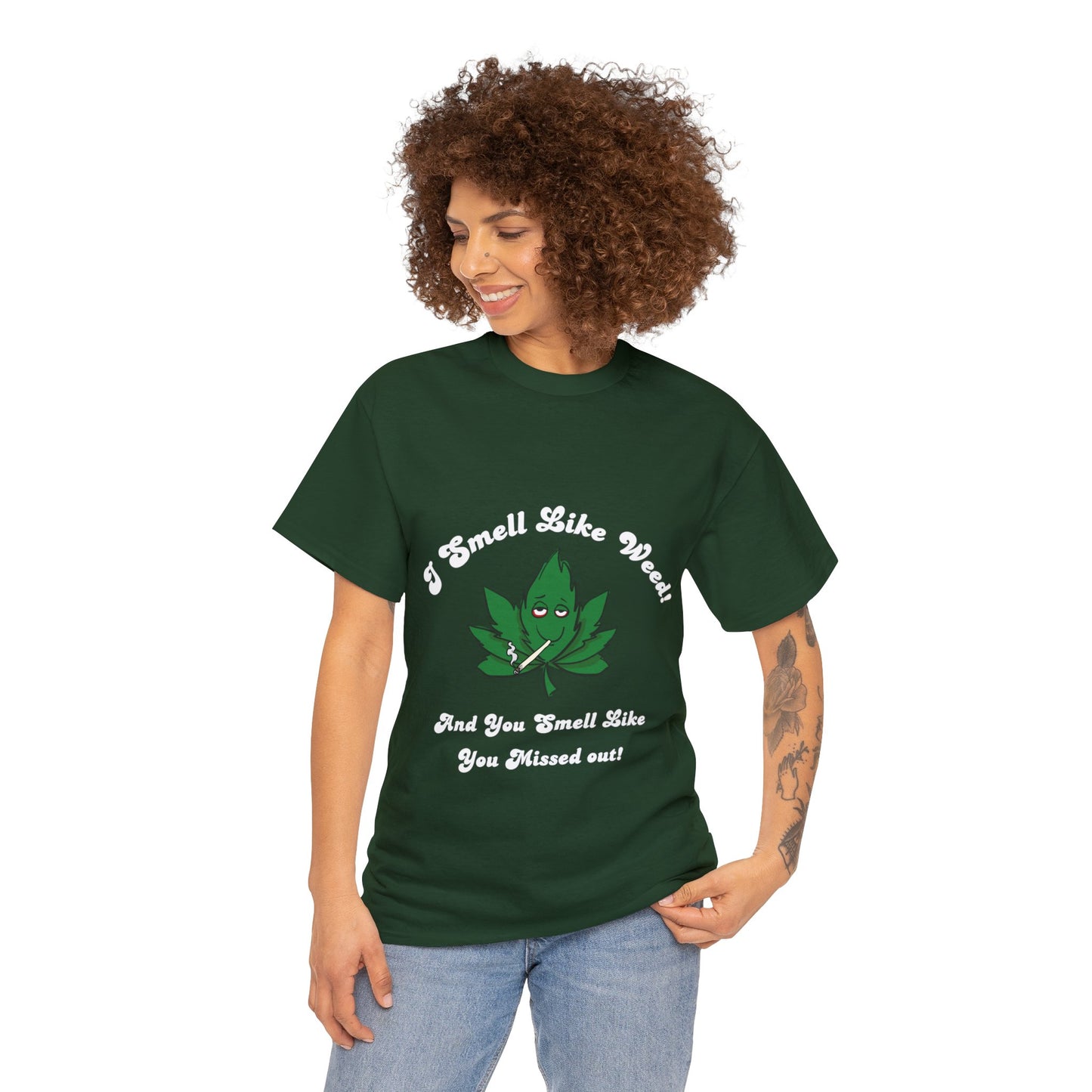I Smell Like Weed - Unisex Heavy Cotton Tee