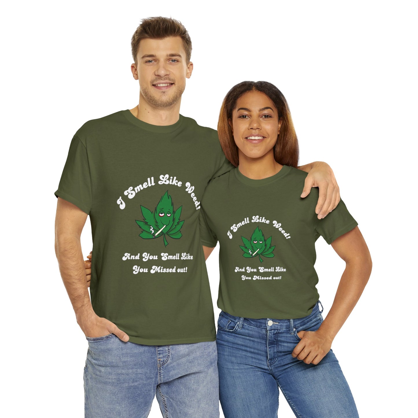 I Smell Like Weed - Unisex Heavy Cotton Tee