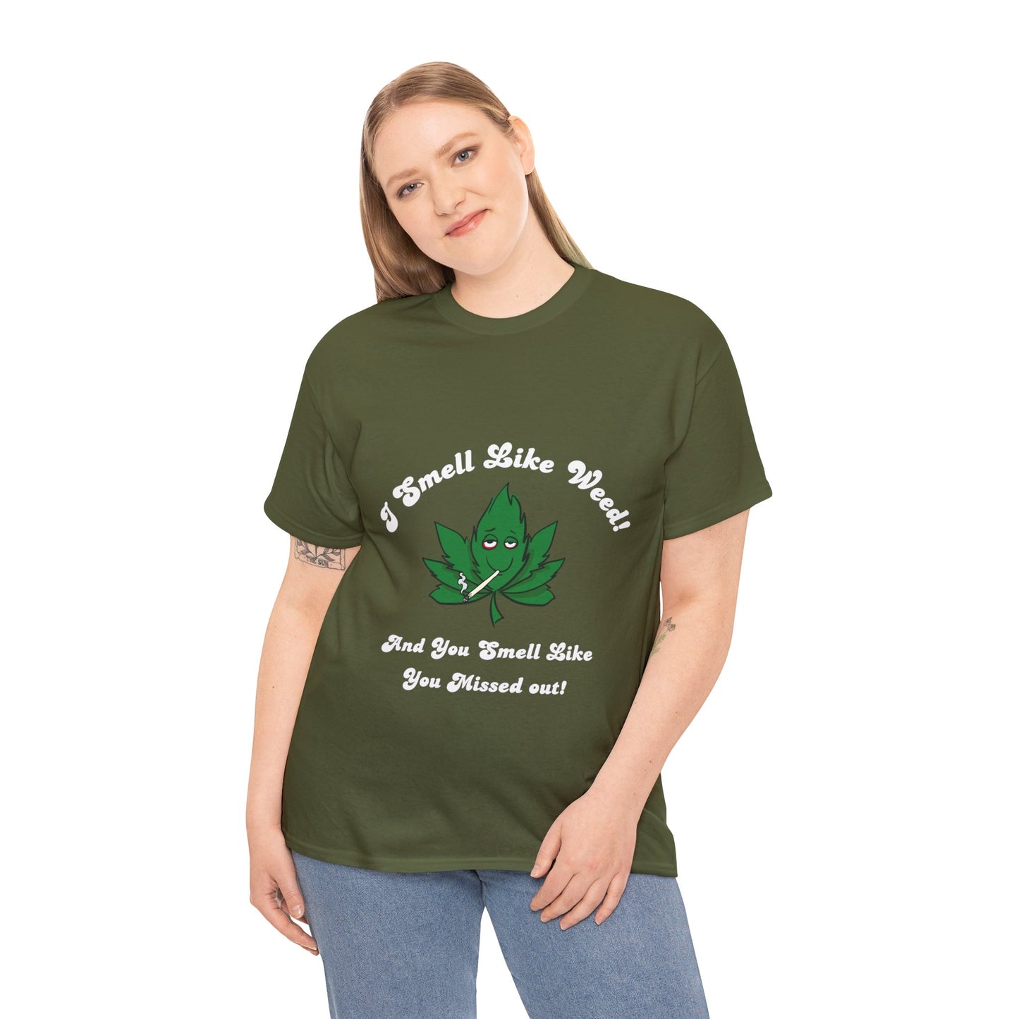 I Smell Like Weed - Unisex Heavy Cotton Tee