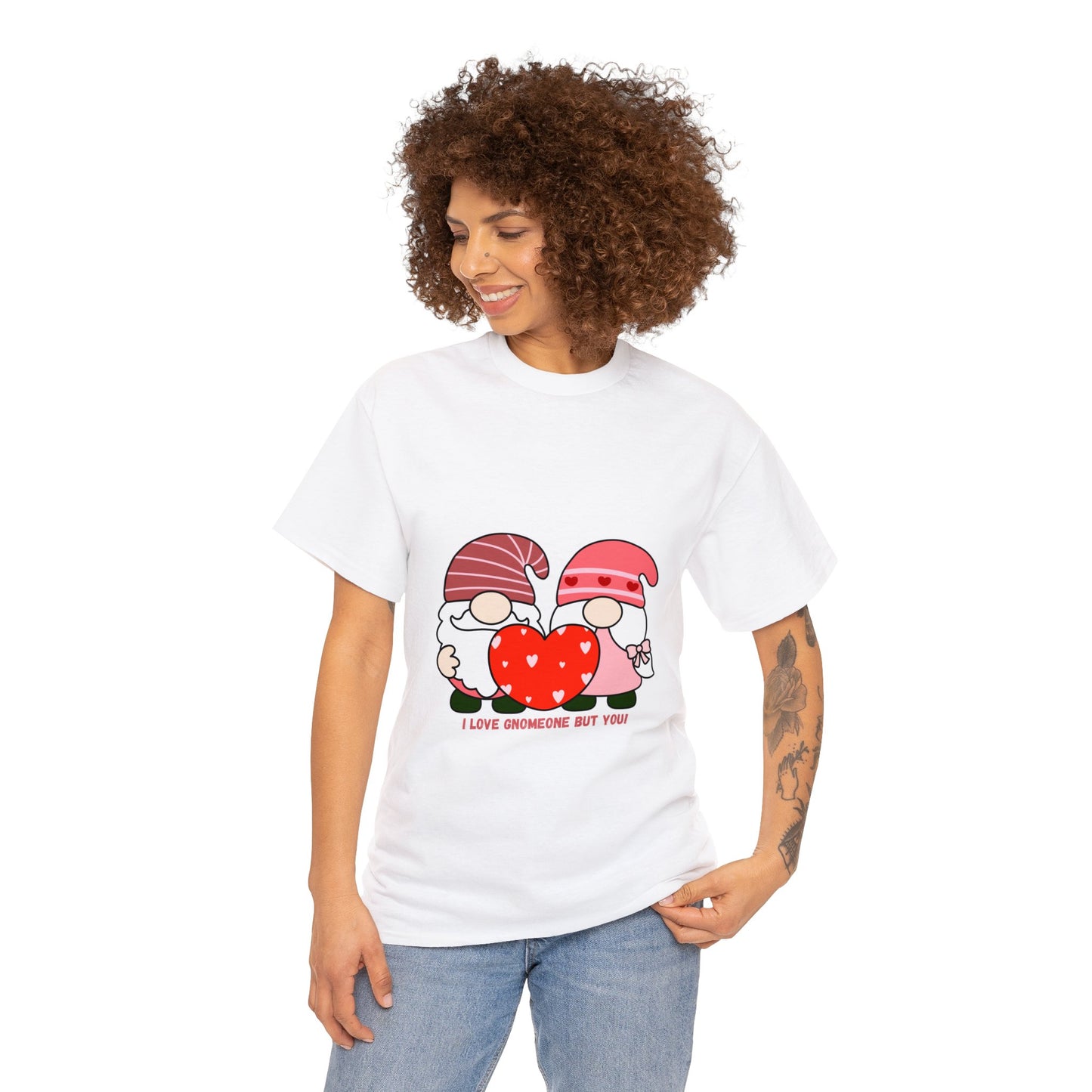 Gnome Valentine - Unisex Heavy Cotton Tee